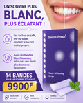 Bandes Blanchissantes + Spray buccal offert – Le Secret d’un Sourire Parfait